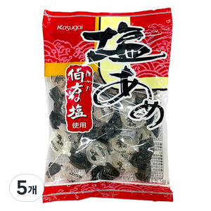 카수가이 시오아메 소금사탕, 140g, 5개