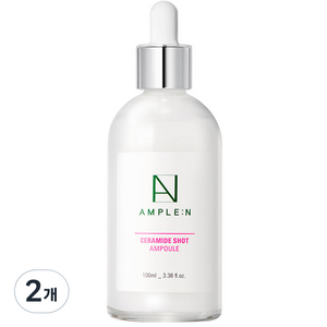 앰플엔 세라마이드샷 앰플, 100ml, 2개