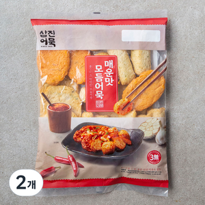 삼진어묵 매운모듬어묵, 905g, 2개