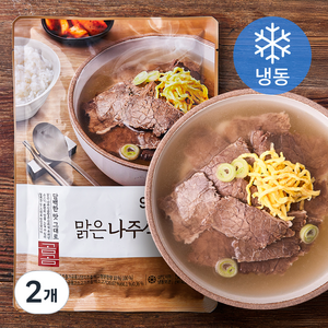 곰곰 맑은 나주식 곰탕 (냉동), 500g, 2개