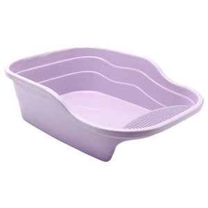 고양이 둥둥펫 웨이브 화장실, 퍼플, 1개