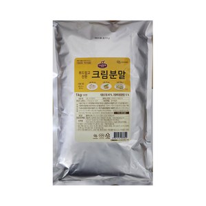 쉐프원 부드럽고 진한 크림분말, 1kg, 1개