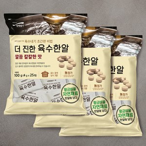 더 진한 육수 한알 깔끔 칼칼한맛 25p, 100g, 3개