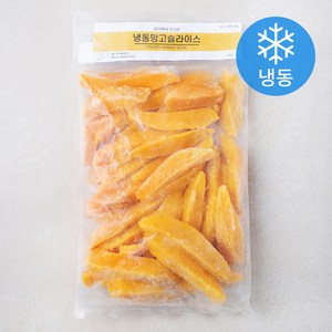 냉동 망고슬라이스 (냉동), 1개, 1kg