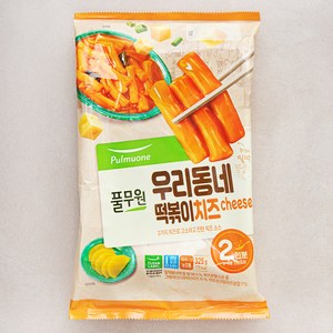 풀무원 우리동네 떡볶이 치즈 2인분, 325g, 1개