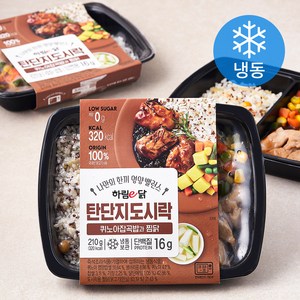 하림e닭 탄단지 도시락 퀴노아잡곡밥과 찜닭 (냉동), 210g, 2개