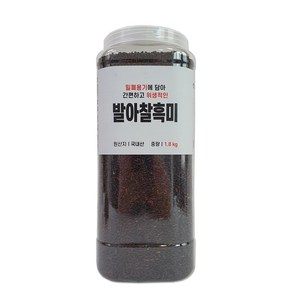 대한농산 통에담은 발아찰흑미, 1.8kg, 1개