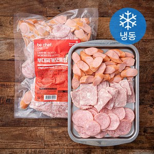 비셰프 부대찌개 모둠햄 (냉동), 1kg, 1팩