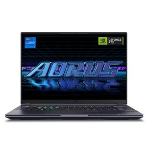 기가바이트 2024 어로스 16X 코어i7 인텔 14세대 지포스 RTX 4060, Midnight Gray, 1TB, 16GB, Free DOS, AORUS 16X AKG-53KR