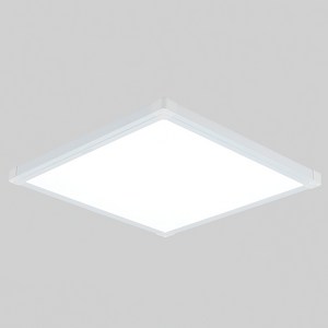 원하 비츠온 LED 뉴심플 직하 슬림 면조명 엣지 평판등 50W 플리커프리 520 x 520 mm, 화이트(주광색)