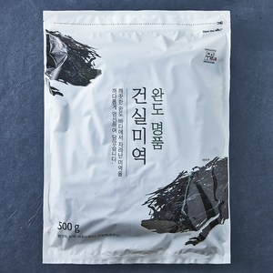 주일 완도 명품 건실미역, 500g, 1개