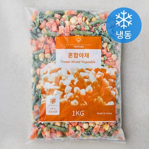 혼합야채 (냉동), 1개, 1kg