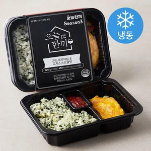 오늘한끼 곤드레곤약밥 & 피자소스오믈렛 (냉동), 220g, 2팩