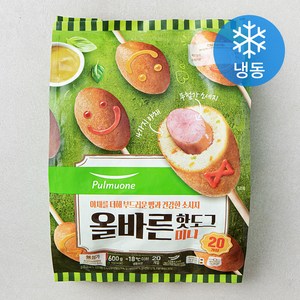 풀무원 올바른 핫도그 미니 20개입 (냉동), 600g, 1개