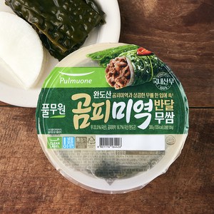 풀무원 곰피미역 반달 무쌈, 300g, 1개