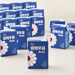 비락 클래식 우유, 24개, 200ml