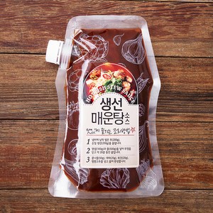 주비푸드 생선 매운탕 소스, 500g, 1개