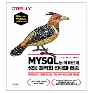 MYSQL을 더 빠르게 성능 최적화 선택과 집중, 상품명, 프리렉