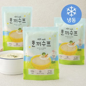 제주eat 한끼수프 감자 (냉동), 200g, 3개