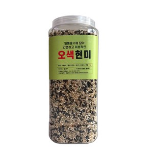 대한농산 통에담은 오색현미, 2kg, 1개