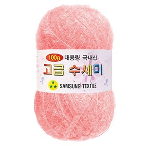 yana 대용량 고급 수세미 100g, 147소프트핑크, 1개