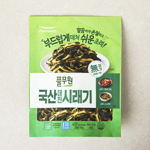 풀무원 국내산 데친 시래기, 1개, 450g(고형량 150g)