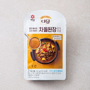 다담 차돌된장찌개양념, 145g, 1개