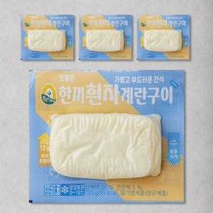 풍요한아침 한끼계란구이 흰자, 125g, 4개