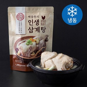 백종원 인생 삼계탕 (냉동), 1.2kg, 1개