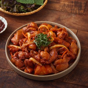 프레시오늘 신선냉장 통마늘 양파를 갈아만든 모모치킨 수제 춘천 닭갈비, 1kg, 1개