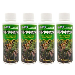 샘아쿠아 터치 박테리아 활성제, 120ml, 4개