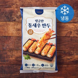 한만두 탱글한 통새우 만두 (냉동), 200g, 1개