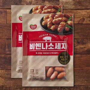 동원 비엔나 소세지, 260g, 2개