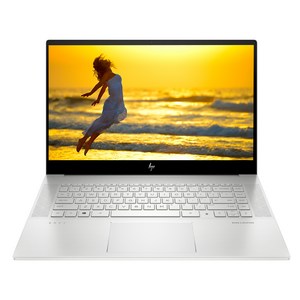 HP 2021 Envy 15 노트북 15.6 코어i9 인텔 11세대 지포스 RTX 3060, 네추럴 실버, 1024GB, 32GB, WIN11 Home, 15-ep1063TX
