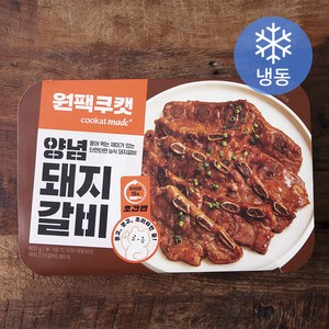 쿠캣 양념돼지갈비 (냉동), 600g, 1개