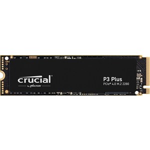 마이크론 Cucial P3 PLUS M.2 2280 NVMe SSD, CT1000P3PSSD8, 1024GB