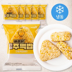 아임닭 바쁘닭 현미 주먹밥 간장계란버터 (냉동), 100g, 6개