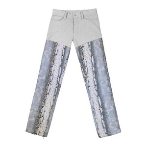 바이브레이트 PYTHON COTTON DENIM PANTS