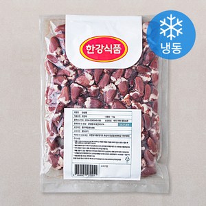 한강식품 닭염통 (냉동), 1kg, 1개