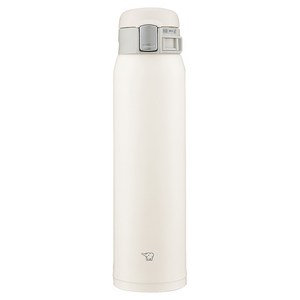 조지루시 보온보냉 원터치 텀블러, 매트 화이트, 600ml, 1개