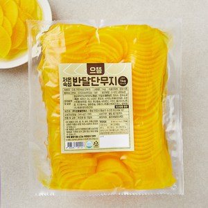 으뜸 저온숙성 반달 단무지, 1kg, 1개