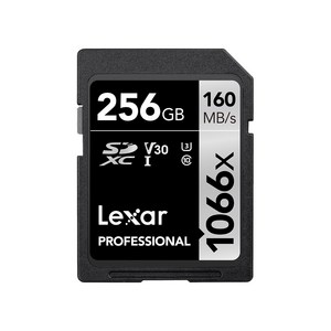 렉사 Professional 1066X SDXC UHS-I Cards, 256GB, 1개