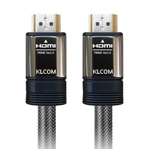 케이엘컴 4K UHD 고급 HDMI to HDMI V2.0 케이블, 1개, 1m