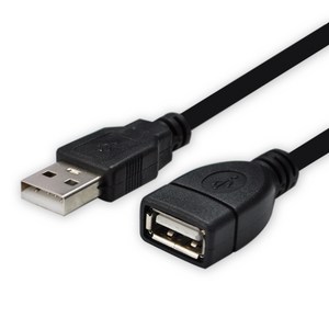 디옵텍 USB 2 JUSTLINK 연장케이블 블랙 U2AF20, 1개, 2m