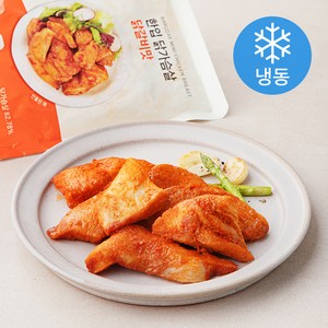 바르닭 한입 닭가슴살 닭갈비맛 (냉동), 100g, 8개