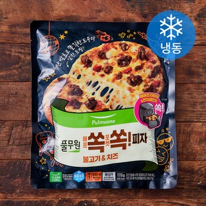 풀무원 에프쏙포켓쏙! 피자 불고기&치즈 (냉동), 170g, 1개