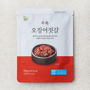 본죽 오징어젓갈, 130g, 1개