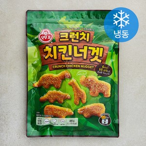 오뚜기 크런치 치킨너겟 (냉동), 480g, 1개