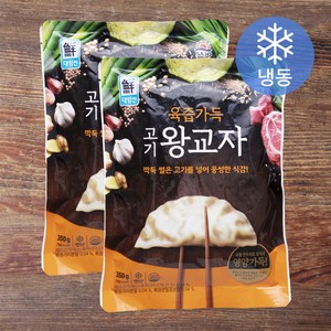 대림선 육즙가득 고기 왕교자 (냉동), 350g, 2개