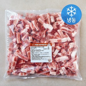 포크리퍼블리카 돼지목전지 슬라이스 찌개용 (냉동), 1개, 2kg